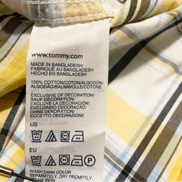 Tommy Hilfiger Button Up Tshirt Kids 4T Shirt - Picture 9 of 16